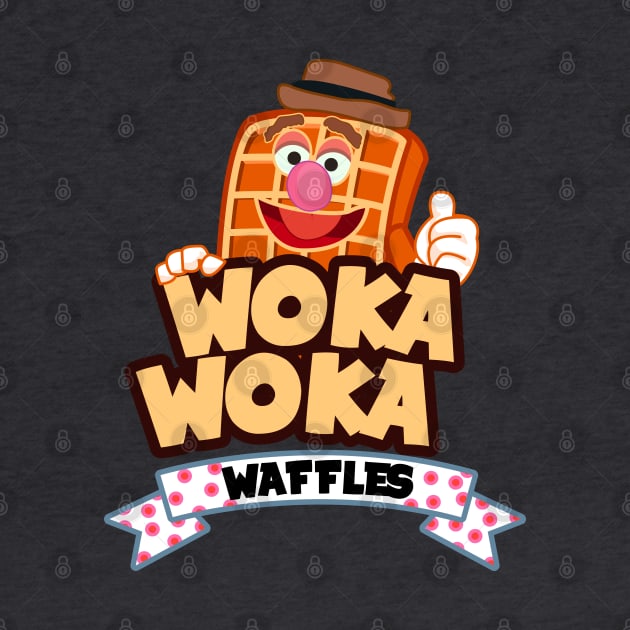 Woka Woka Waffles by DeepDiveThreads